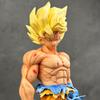 Сборная модель Son Goku из Dragon Ball Z, ПВХ, Режим Коллекции, Игрушка, Подарок, Ручная работа, Супер Сайян Гоку, Фигурка, Статуэтка, Настольное украшение