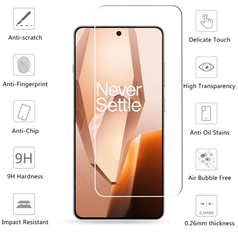 Полное прозрачное стекло для Oneplus 13R Закаленное стекло для Oneplus 13R Защитная пленка для экрана HD Защитная пленка для телефона Oneplus 13R