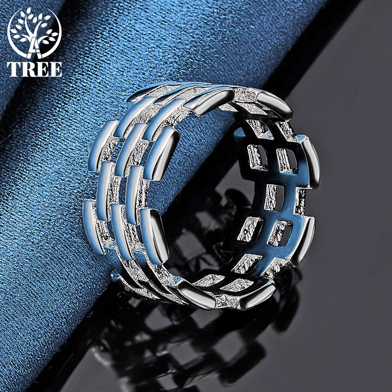 Ювелирные изделия из стерлингового серебра 925 пробы с квадратной клетчатой ​​сеткой