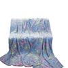 Glow in the dark blanket 150x200 colorful fluo butterflies