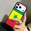 Чехол Case для iPhone 17 Air 16 Pro Max 15 Plus 11 13 Mini 14 12 Задняя крышка телефона Флаг Сенегала