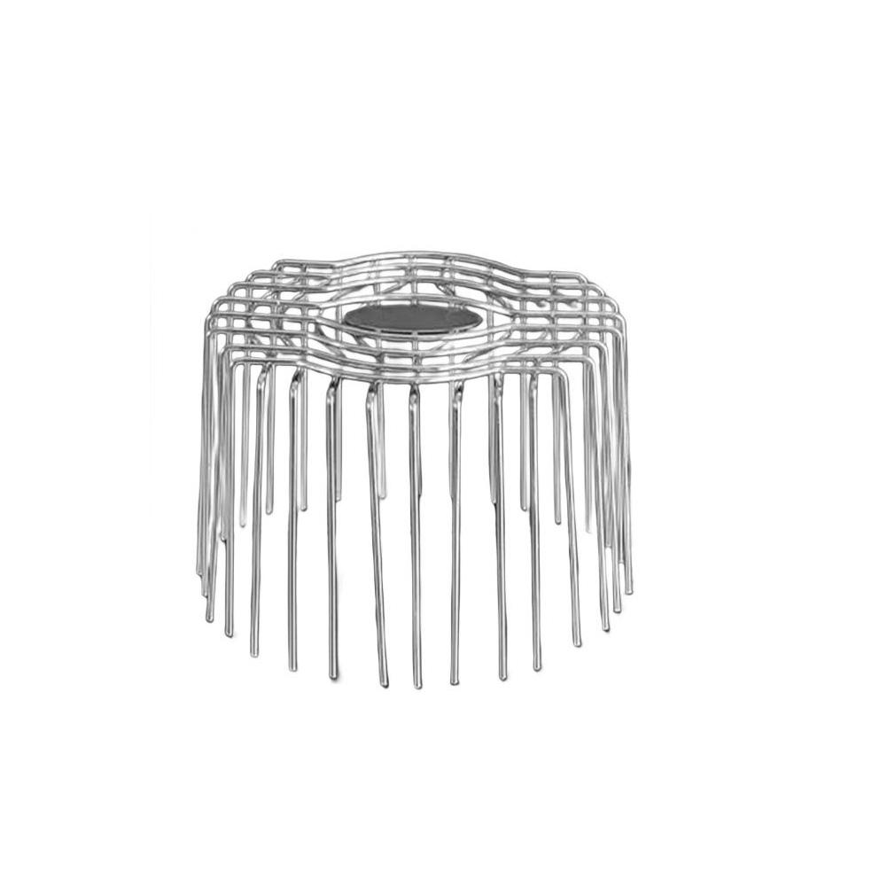 Stainless Steel Drainage Pipe Protector Mesh Cover for Outdoor Balcony Drains Designed to Prevent Clogging and Support Drainage