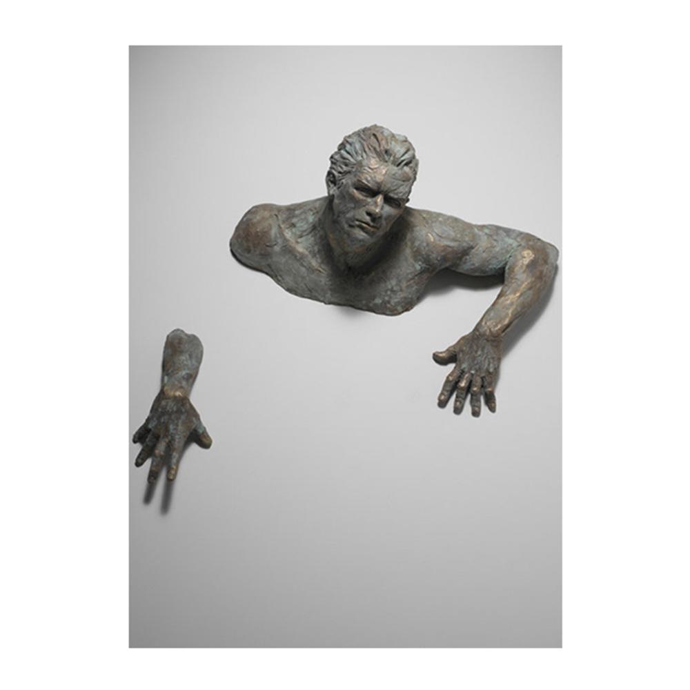 3D Скульптура Искусство Стена Холст Картины Классические Плакаты Печать Гостиная Спальня Фигура Росписи Искусства Эстетические Картины Современная Абстрактная Фигура Домашний Декор