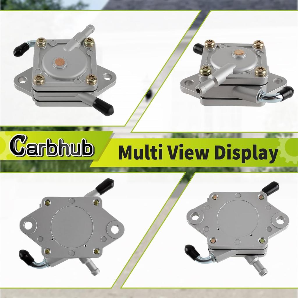 Carbhub 1014523 Fuel Pump For Club Car Gas Golf Cart DS Precedent From 1984 To Present 290FE 350FE Kawasaki Engine 1014523