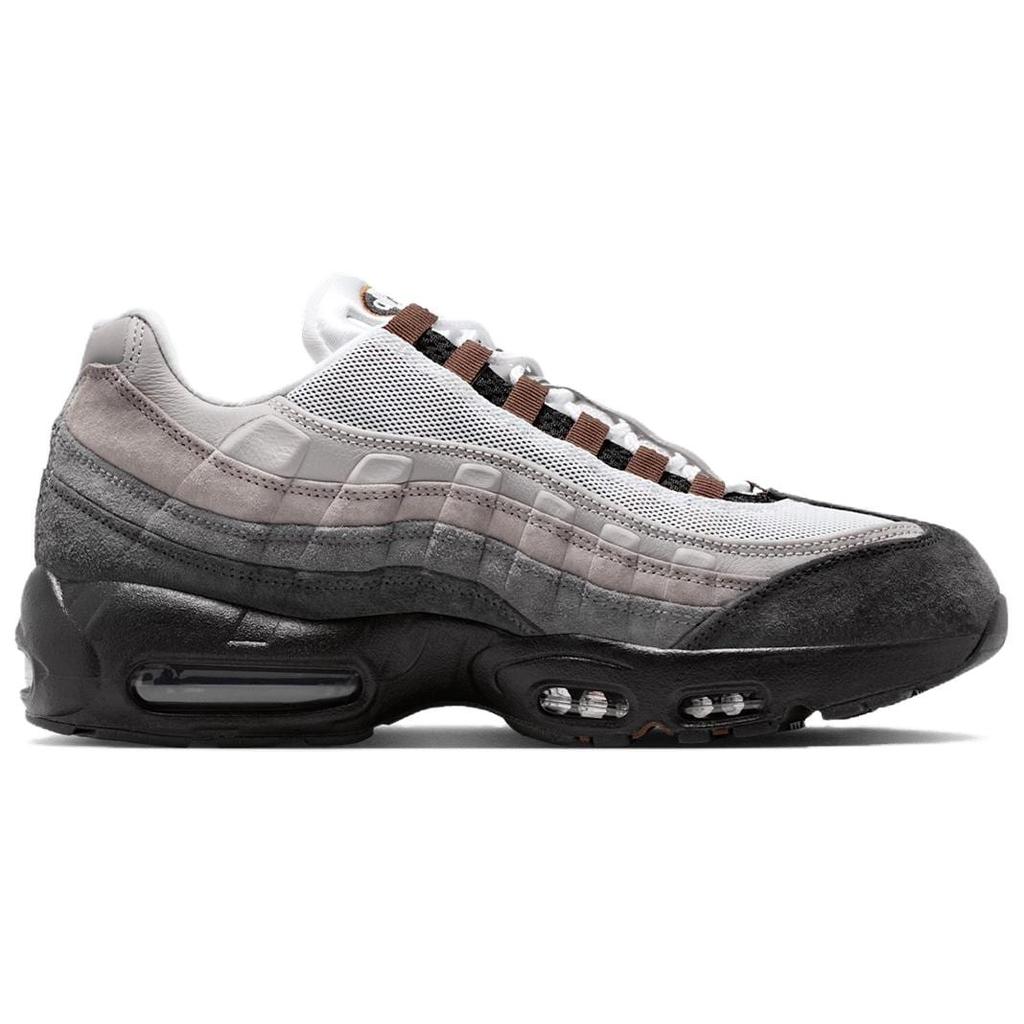 Nike Air Max 95 Удобные и легкие низкие беговые кроссовки Унисекс Черный Серый HF7545-002