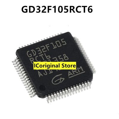 Новый и оригинальный GD32F105RCT6 LQFP64 32F105 Микроконтроллер Однокристальный микрокомпьютер Электронные компоненты