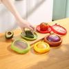 4 Pcs/Set Fruit And Vegetable Crisper Storage Containers Reusable Refrigerator Box Keeper for Onions Tomatoes Lemons Avocados
