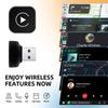 2in1 Smart Mini Box Wireless CarPlay Android Auto Adapter for Factory Wired Car, Wireless CarPlay Android Auto WiFi Fast Connect