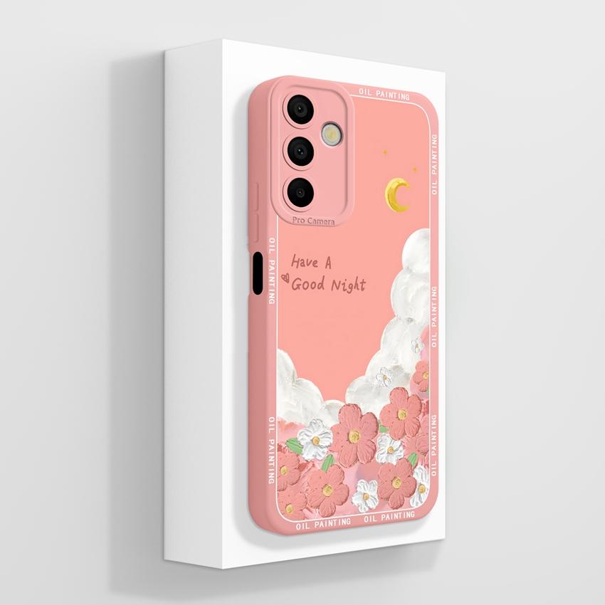 Для Samsung Galaxy A15 A16 A14 M15 M16 F13 F15 Чехол Милый Мультяшный Узор Астронавта Жидкий Силикон Защитный Чехол От Падений Для Samsung Чехол