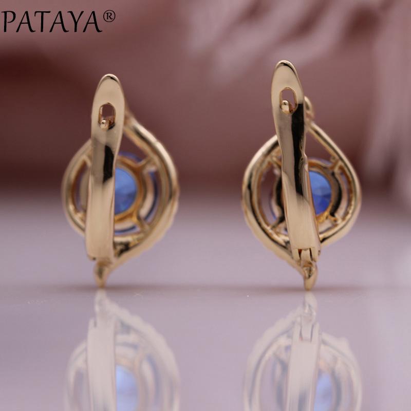 Женские сережки PATAYA с цирконом