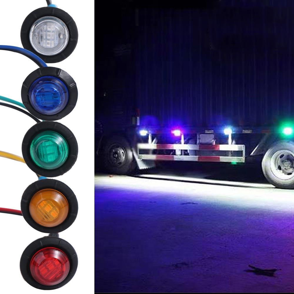 LED Indicators Small Clearance Tail Brake Lamp LED Side Marker Light Auto Light Turn Signal Lamp