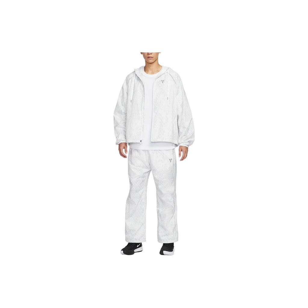 Nike FW25 Kobe Brand Logo Water-Resistant Woven Hooded Long Sleeve Jacket Men Jackets IB2705-100