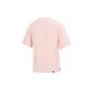 Puma Logo Print Round Neck Loose Short Sleeve T-Shirt Women Tops Pink 676650-66