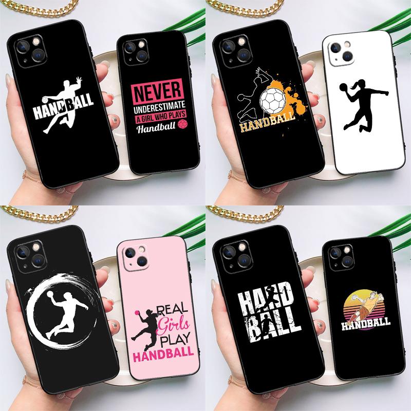 Handball Sport Phone Case For iPhone 17 16 15 14 12 11 13 Pro Max Plus 12 13 Mini 16e 17 Air Cover Coque