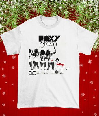 НОВАЯ Белая Хлопковая Рубашка Foxy Shazam Все размеры S5XL Унисекс MI660 Унисекс Футболка