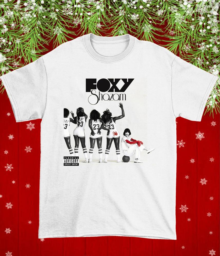 НОВАЯ Белая Хлопковая Рубашка Foxy Shazam Все размеры S5XL Унисекс MI660 Унисекс Футболка