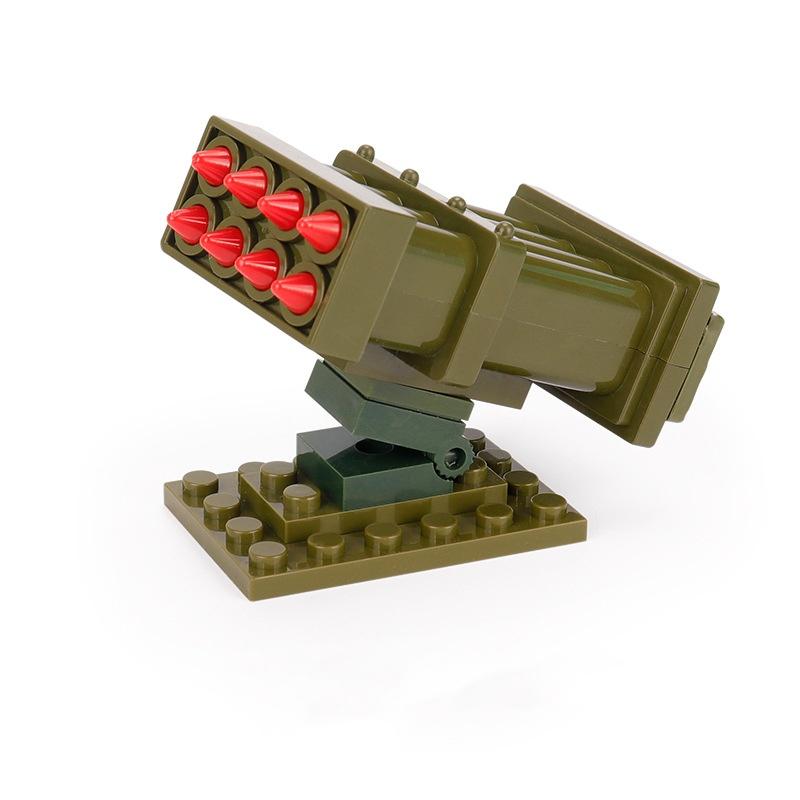 Assembled Building Blocks, Minifigure Accessories, Weapons, Military Toys