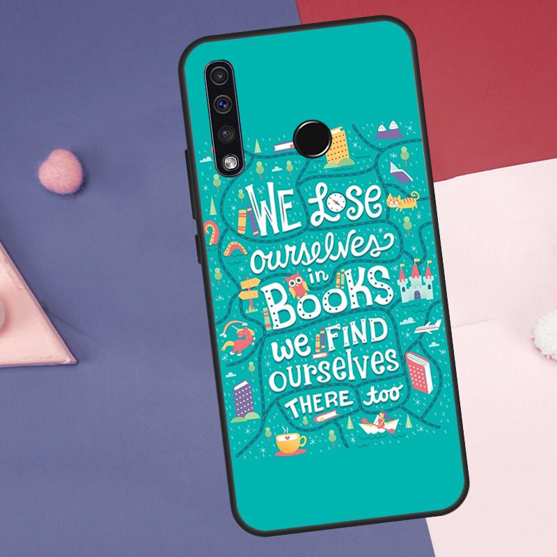 Read More Books Case For Huawei Nova 10 9 SE 8i 11i 12i 12s Y60 Y70 Y90 Y72 Y73 Y61 Y91 P60 Pro P30 P40 Lite