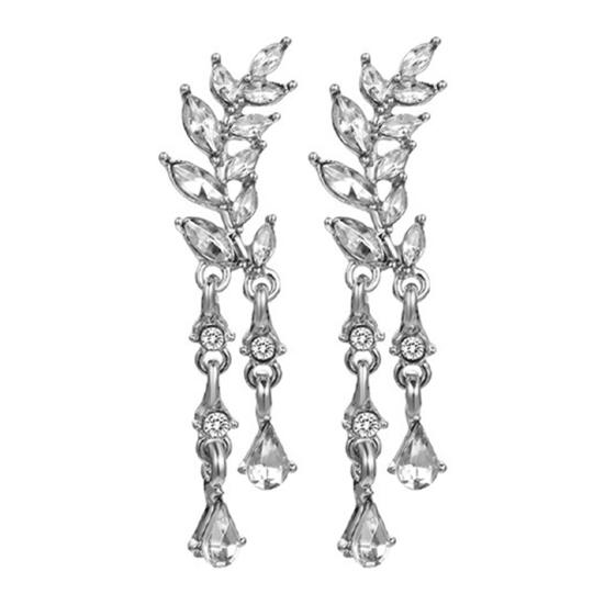 Women Elegant Rhinestone Wedding Earing Gift