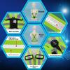 Polyester Reflective Running Vest Green Light Cycling Warning Vest LED Safety Vest  Cycling Gear