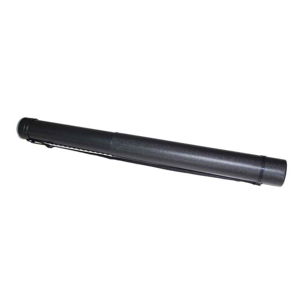 Telescopic Archery Quiver - Black Plastic Arrow Storage Tube