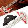 1PC Woodworking Edge Ruler Angle Ruler Meter Ruler Measuring Tool