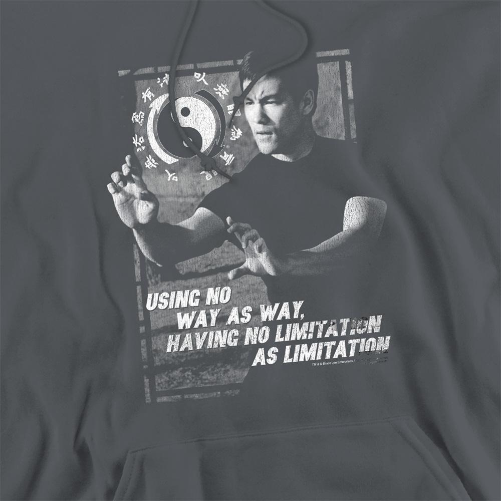 Bruce Lee Unisex Adult No Way As A Way Hoodie