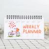 Cute Animal Starry Sky Desk Calendar Tearable Perpetual Calendar Daily Table Planner