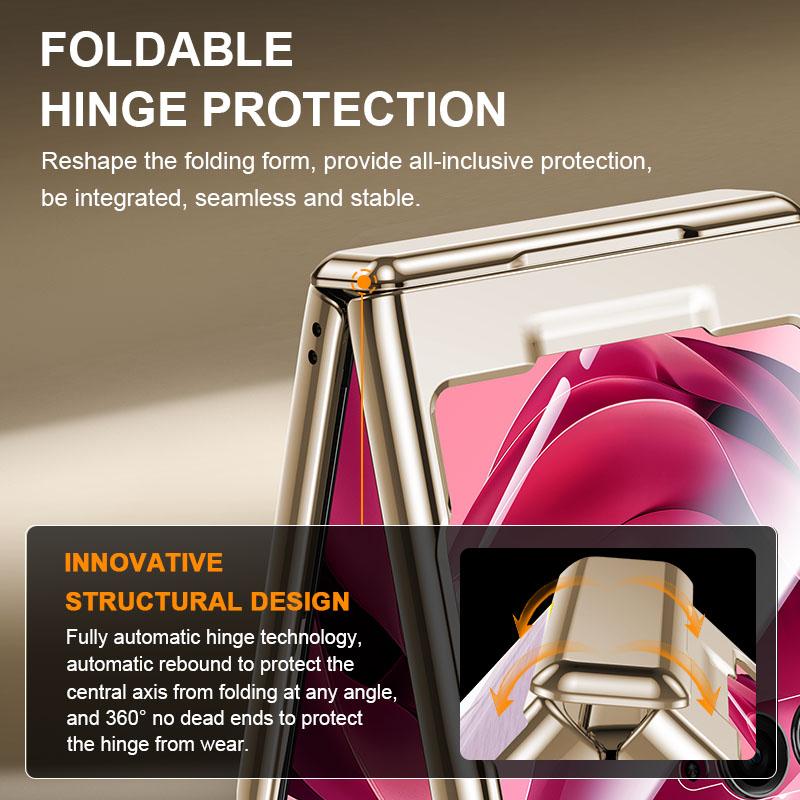Matte Skin-Friendly Case For Motorola Moto Razr 70 60 50/70 60 50 Ultra/ 60 Pro/70 Plus Magnetic Folding Hinge Shockproof Cover