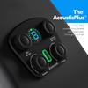 enya Мини-гитара X4 Pro с жестким кейсом AcousticPlus из углеродного волокна и кожаным ремнем 36" Акустическая/Электроакустический звукосниматель,
