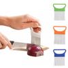 Stainless Steel Onion Pin Slicer Loose Meat Pin Onion Cutting Fruit Vegetable Cutting Fixer Lemon Tomato Slicer