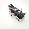 Изысканный 1:Металлическая модель Mercedes-Benz Maybach SUV в масштабе 1:24 - Черно-белая версия
