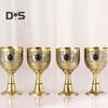 25ml Embossed Wine Goblet Premium Vintage Bronze Exquisite Royal Embossed Cup Home Decor