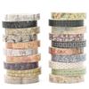 Songdao 20 Rolls Thin Retro Masking Tape Nostalgic Vintage Washi Washi Tape for DIY Crafts Set, Creativity, Tape, Women's Style, Packaging,