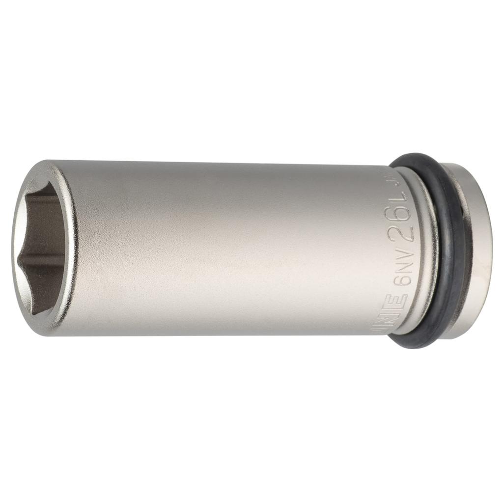 TONE Impact Long Socket 26mm Hex Size HP6NV-26L, 19.0mm (3/4") Drive,