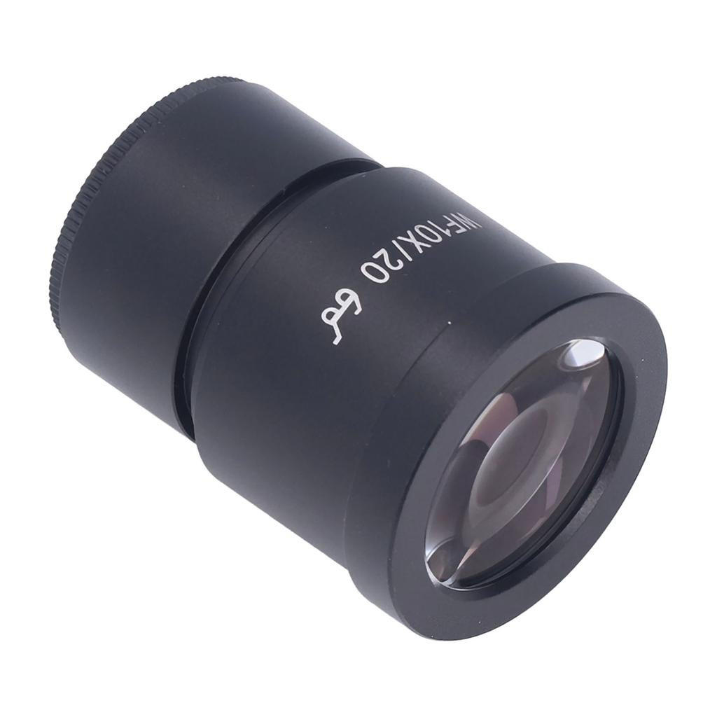 Microscope Lens WF10X 20 Laboratory Stereo Microscope Lens 30mm Interface High Eye Point Wide Angle Eyepiece