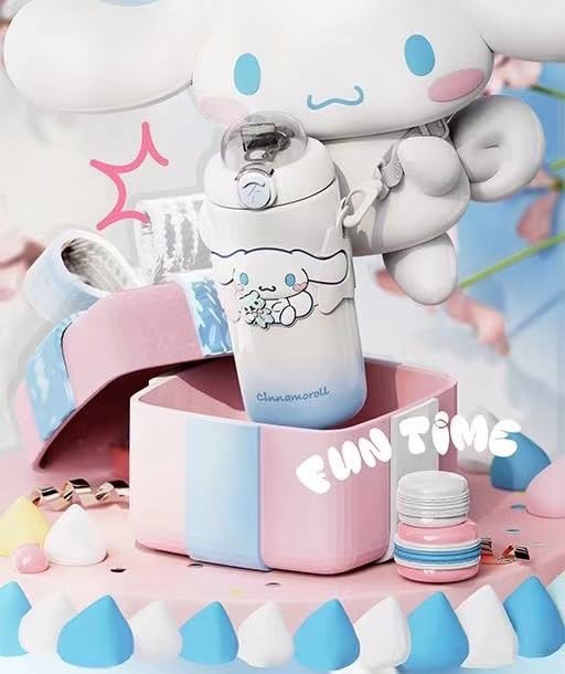 Hangyodon Kuromi Thermos Water 500ml Vacuum 316 Stainless Perfect for and Keeps Drinks Cold and Perfect Gift for Bottle, Insulated, Steel, Commuting,