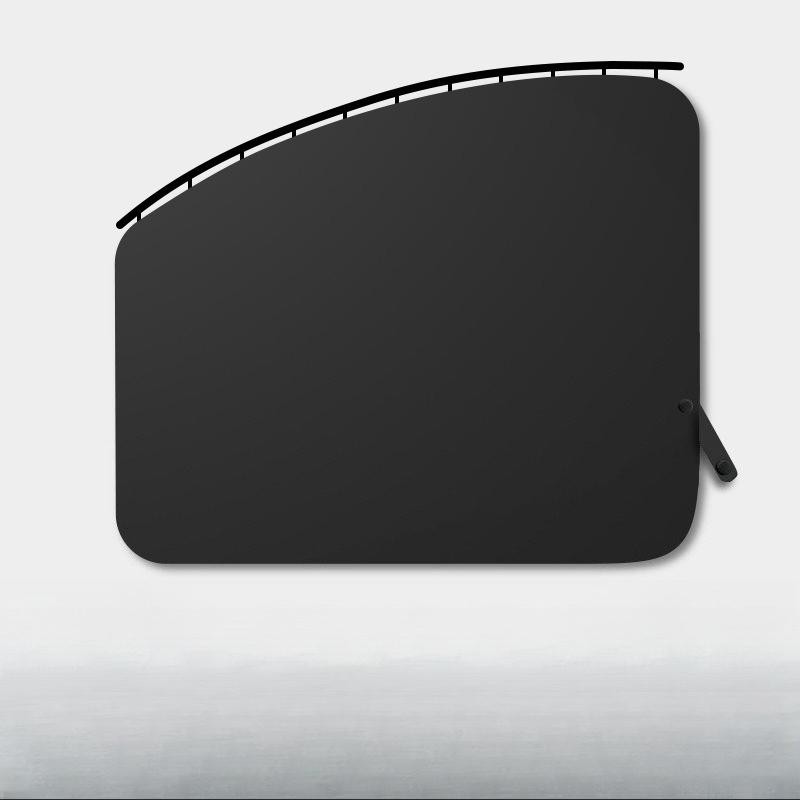 Автомобильная шторка от солнца, трековый тип, защита от солнца, теплоизоляция, блок, автомобильная задняя боковая шторка, автомобильная шторка для конфиденциальности салона