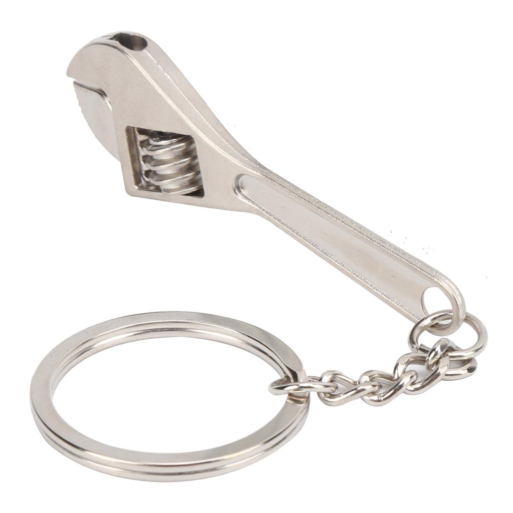 Wrench Keychain Miniature Zinc Alloy Keyfob Decoration Present for Parents Friends