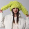Adorable Long-Eared Rabbit Plush Winter Hat – Warm, Thick, and Fun Beanie