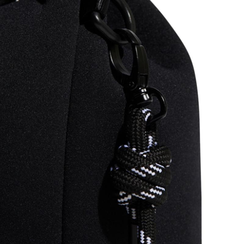 Adidas Полиэстеровая сумка-ведро, сумка на плечо, сумка через плечо Обычная Унисекс Черная Adidas H64761