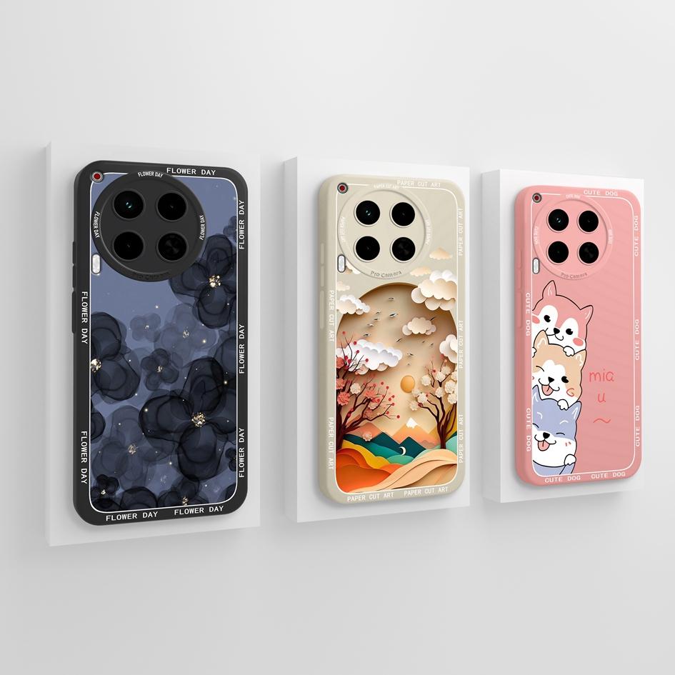 Задняя крышка для Tecno Camon 30 20 Pova 6 5 Pro Pop 8 Spark 20 Модный чехол с рисунком граффити Защитная пленка для экрана Жидкий силиконовый чехол для телефона для Tecno Shell