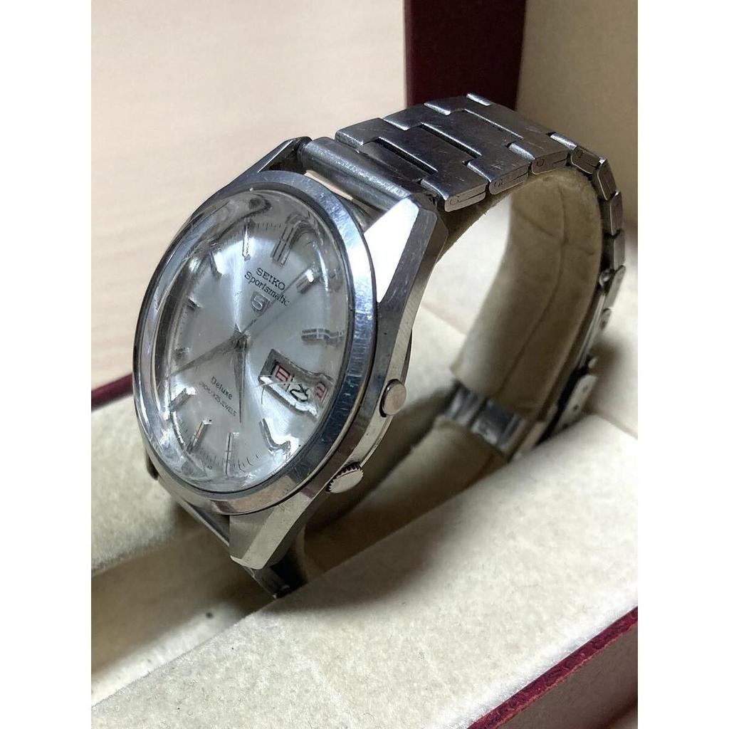 Б/у Редкие Seiko 5 Sportsmatic Deluxe Задняя крышка с дельфином 7619-9060