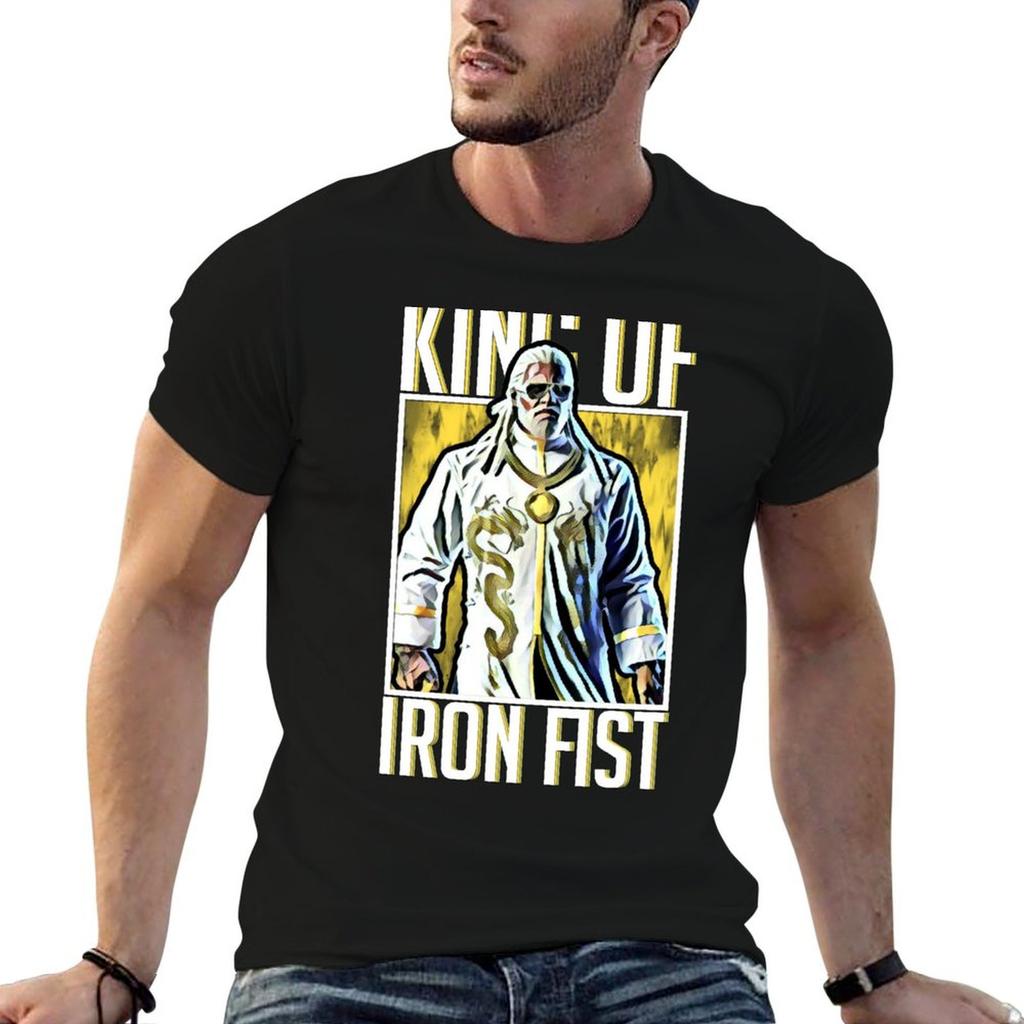 King Of Iron Fist Leroy Smith Tshirt Basic Plain Tee For Spring And Summer