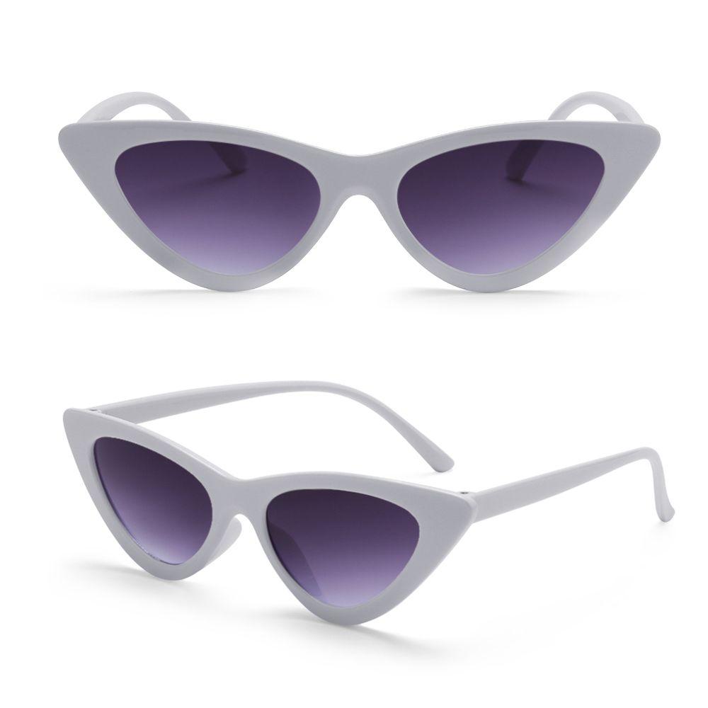 Women UV400 Sun Shades Small Triangle Sunglasses Vintage Sexy Retro Sunglasses Female Shades