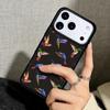 Capa Case for iPhone 17 Air 16 Pro Max 15 Plus 11 13 Mini 14 12 Back Phone Cover Hummingbird