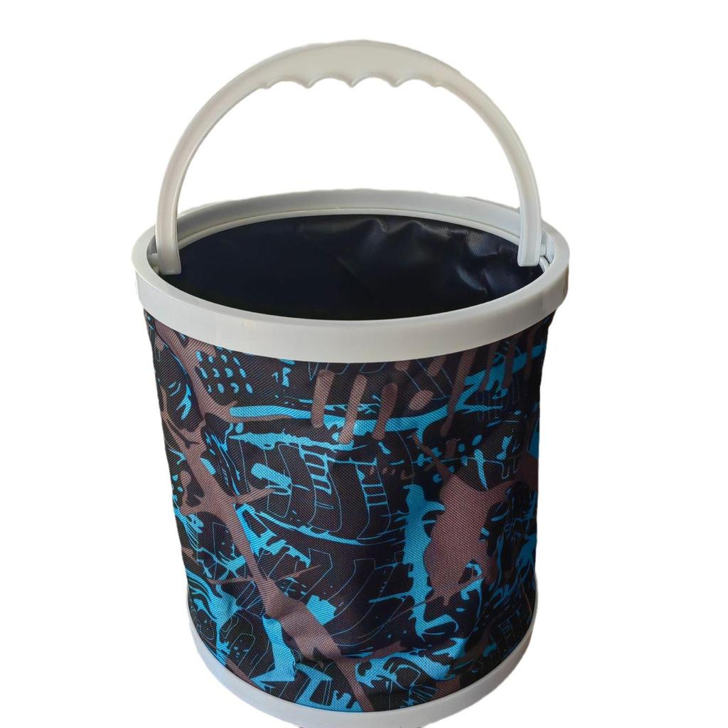 Portable Outdoor Folding Canvas Fish Bucket
