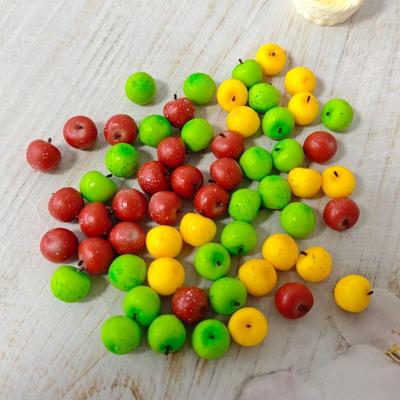 5/10 шт. Мини-куклы-яблочки, аксессуары, игрушки для кукольного домика 1:12, миниатюрная еда, декорации для игровых сцен