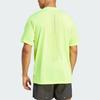 Adidas Ultimate Engineered Knit T-Shirt With Plain Logo Men Tops Lemon-Green HZ4439