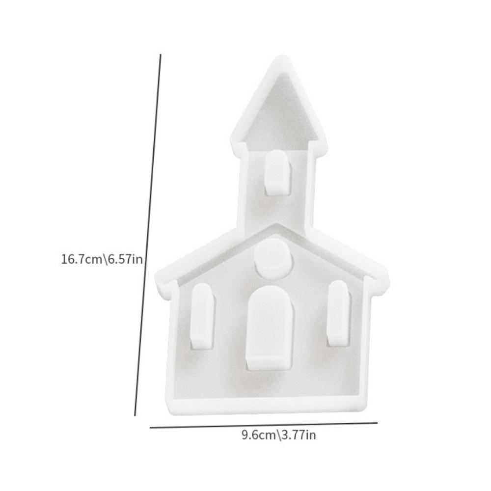 Handmade Jewelry Stand Casting Molds Christmas DIY Candle Holders Portable Ornaments Molds